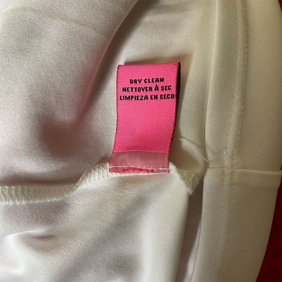 Betsey Johnson Women's Hot Pink Lace Dress Size 6 - Picture 4 of 5